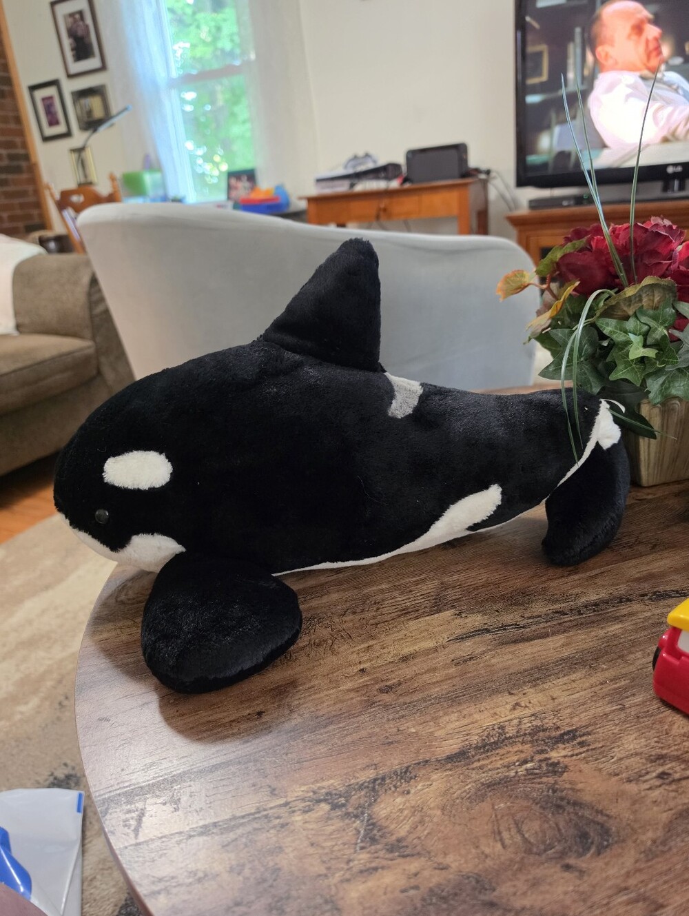 Seaworld Orca Killer Whale Plush